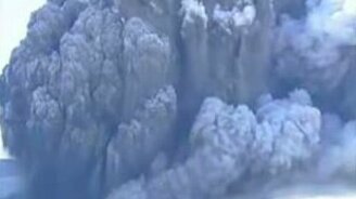 Извержение вулкана - смотреть видео (1:37)