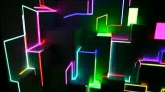 Забавная световая иллюминация - смотреть видео (4:00)