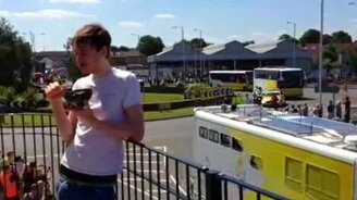 Парень встречает Олимипиаду - смотреть видео (0:16)