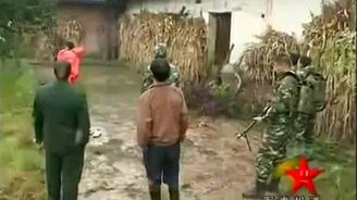 Как в Китае ос уничтожают - смотреть видео (1:32)