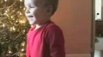 Суровый наряжальщик ёлки - смотреть видео (0:58)