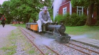 Железная дорога вокруг своего дома - смотреть видео (2:11)