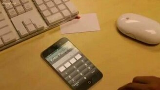 Самоуничтожающийся айфон - смотреть видео (0:23)