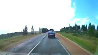 Видимость ноль, еду по приборам! - смотреть видео (0:08)