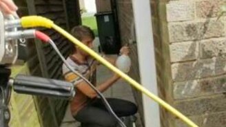 Шар с водой - смотреть видео (0:41)