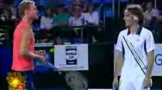 Юмор в теннисе - смотреть видео (2:48)