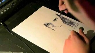 Красивый рисунок фломастером - смотреть видео (3:21)