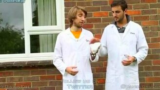 Коктейль Молотова в замедленной съёмке - смотреть видео (3:26)