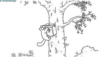 Кот Саймона весной - смотреть видео (0:51)