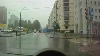 Самый невезучий водитель - смотреть видео (3:09)