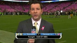 Репортёр почти не растерялся - смотреть видео (0:32)