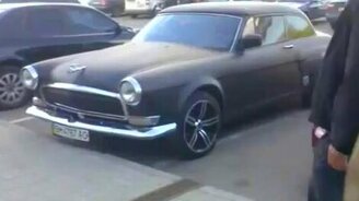 Симпатичная Волга ГАЗ-21 купе - смотреть видео (0:56)