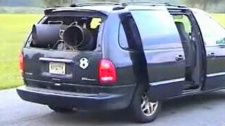 Реактивный минивэн - смотреть видео (0:52)