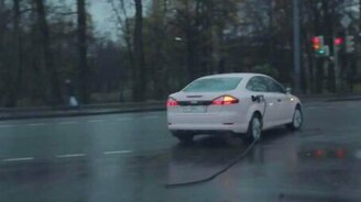 Урвал кусочек АЗС - смотреть видео (0:29)