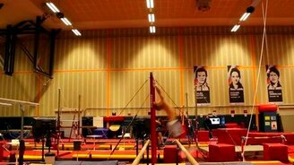 Молодец гимнаст! - смотреть видео (0:21)