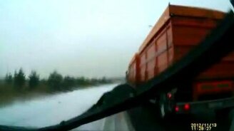 Закономерное завершение обгона - смотреть видео (0:41)