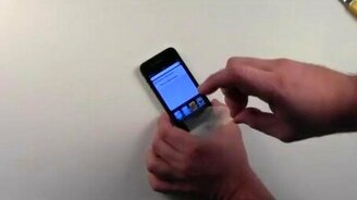 Краш-тест Айфона с плёнкой - смотреть видео (2:38)