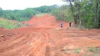 Полёт мотоциклиста - смотреть видео (0:08)