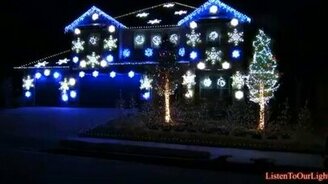 Светомузыка в стиле Гангнам - смотреть видео (4:11)