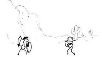 Царь Леонидас против Чаки Шморриса - смотреть видео (0:57)