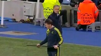 Хладнокровная реакция на победу - смотреть видео (0:19)