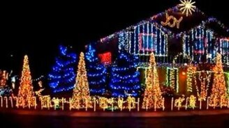 Дабстеп-освещение дома - смотреть видео (1:38)