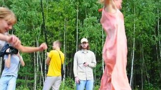 Длинный батут для всех - смотреть видео (0:42)