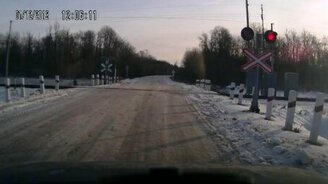 Никак не ожидал такого поезда! - смотреть видео (0:48)