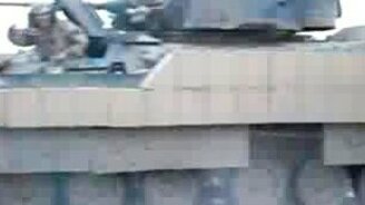 Дрифтинг танка - смотреть видео (1:04)