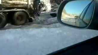 Снег для Quattro не помеха - смотреть видео (0:55)