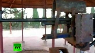 Самодельный танк - смотреть видео (0:56)