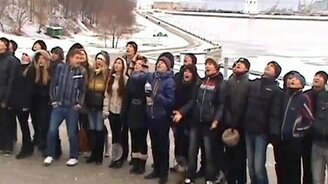 Позитивный флешмоб - смотреть видео (3:29)