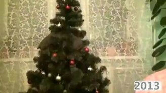 Оригинальная игрушка на елку - смотреть видео (0:30)