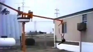 Самодельная карусель - смотреть видео (1:17)