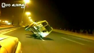 Неудача с арабским джипом - смотреть видео (0:57)