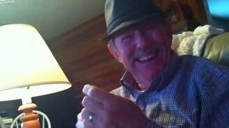 Радостный дедушка - смотреть видео (1:30)