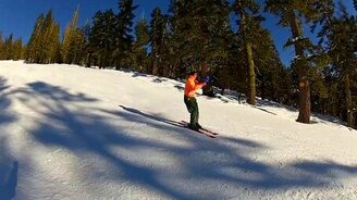 Лыжник с тромбоном - смотреть видео (0:19)