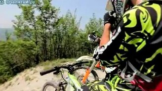 Эндуро против велосипеда - смотреть видео (3:41)