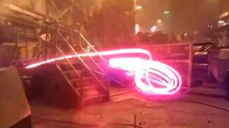 Играющая сталь - смотреть видео (0:40)