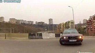 Сумасшедший водитель БМВ - смотреть видео (8:20)
