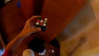 Жонглирующая сборка Кубика Рубика - смотреть видео (2:00)