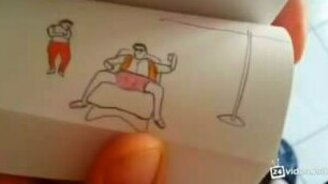 Гангнам Стайл на стикерах - смотреть видео (3:50)