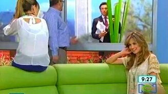 Девушка просто рассмеялась... - смотреть видео (0:33)