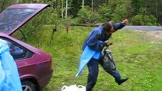 Гоголь набрал грибов! - смотреть видео (0:47)