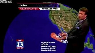Забавный прогноз погоды - смотреть видео (0:23)