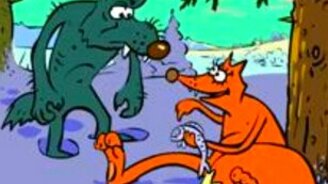 Современная сказка Волк и Лиса - смотреть видео (2:49)