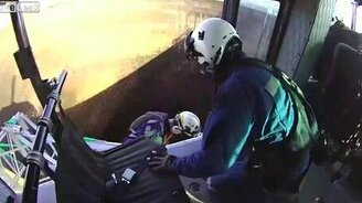 Ремонт электрики на высоте - смотреть видео (1:57)