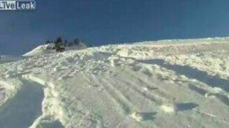 Заднее сальто - дебют лыжника - смотреть видео (0:22)