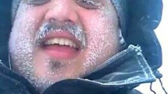 В солнечной Воркуте - смотреть видео (0:55)