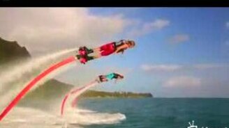 Захватывающее водное развлечение - смотреть видео (2:45)